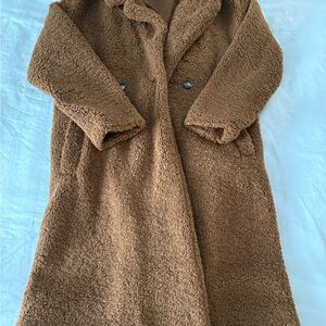 Old Navy Brown Teddy Jacket